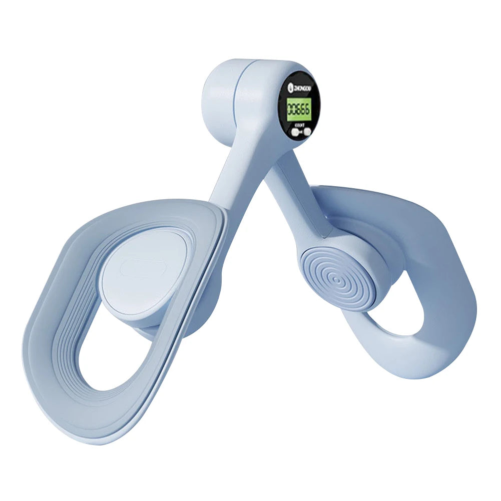 Pelvic Floor Muscle Trainer Pelvic Floor Strengthener with Counter Thigh Master Non Slip Ergonomic Thigh Exerciser for Gym Yoga